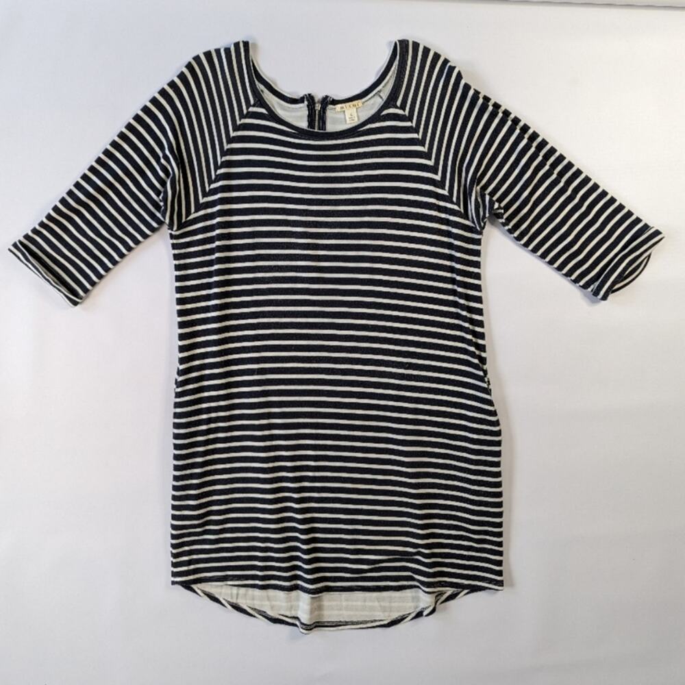 Miami Stripe Tee Shirt Tunic Sz Large
